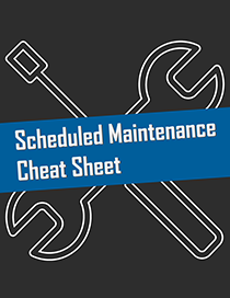 Ebook Scheduled Maintenance Cheat Sheet